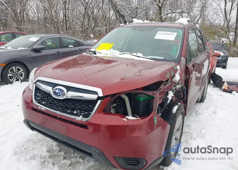 2015 Subaru Forester 2.5I Premium from USA, damaged, VIN JF2SJADC9FH575337